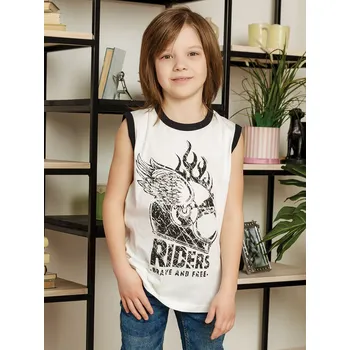 Chlapecké tričko Chlapecké tričko - Winkiki WJB 91382, bílá Barva: Bílá, Velikost: 128