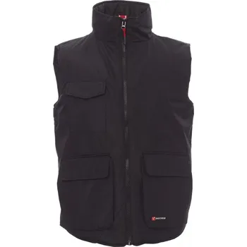 pracovní vesta Pracovní vesta Payper Wanted Barva: Černá/ Ocelově Šedá, Velikost: 2XL