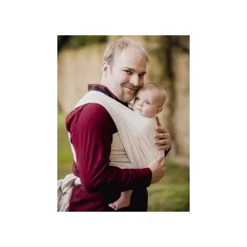 Šátek na nošení dítěte Šátek na nošení miminek a dětí ŠaNaMi - Natur, Velikost 4,5m - 2.jak.