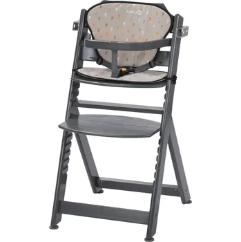 Jídelní židlička Safety 1st Timba s polstrováním, Warm Grey