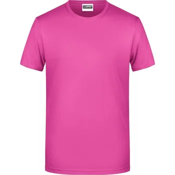 Pánské tričko Daiber Pánské Bio tričko JN8008 Barva: Růžová, Velikost: XL