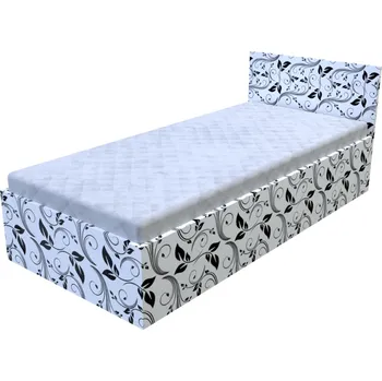 Postel Postel Tereza Maka Bílá s úložným prostorem