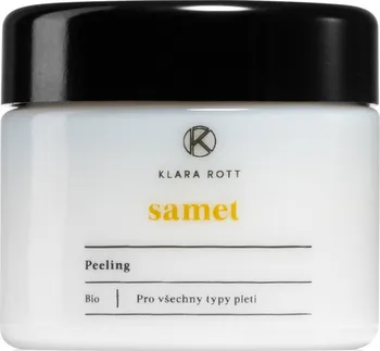 Pleťový peeling Klara Rott Samet peeling pro všechny typy pleti 50 g