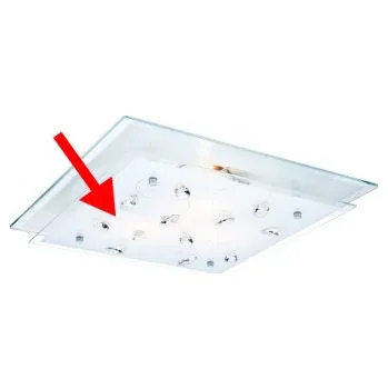 Příslušenství pro svítidlo Globo 40408-3G | náhradní sklo