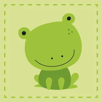 Faro | Dětský ručníček Žabka FR010 30x30 cm, 100% bavlna