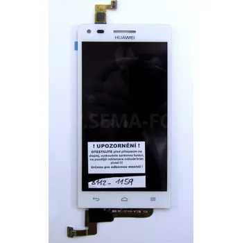 4,5" lcd displej + dotykové sklo Huawei Ascend G6 bílé