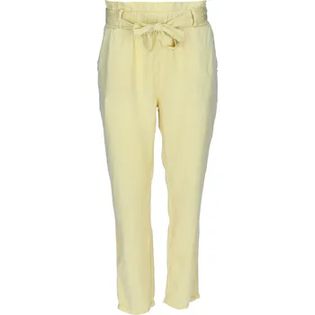 Dámské kalhoty 3d-6900 kalhoty color barva: žlutá, velikost: XL