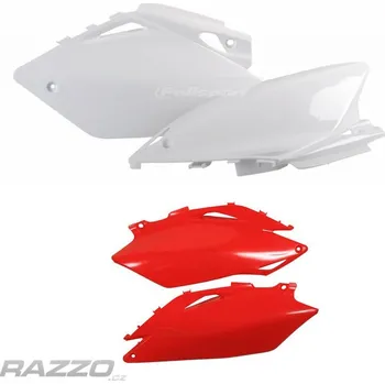 Boční tabulky Polisport Side Panels Honda CRF450R 05-06 Červená