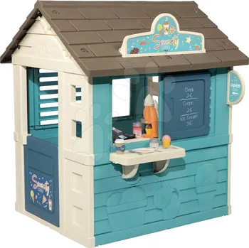 Dětský domeček Domeček s obchodem Sweety Corner Playhouse Smoby s potravinami a sladkostmi 18 doplňků s UV filtrem od 2 let