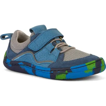 Dětská treková obuv Froddo barefoot celoroční boty G3130203-2 denim velikost: 23