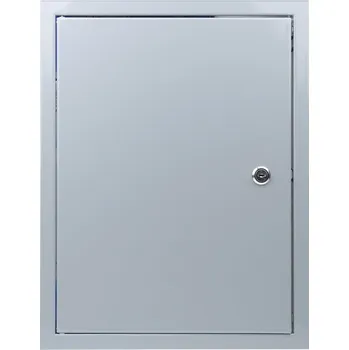 Revizní dvířka Revizní dvířka kovová se zámkem RVMLG 400x600 šedá