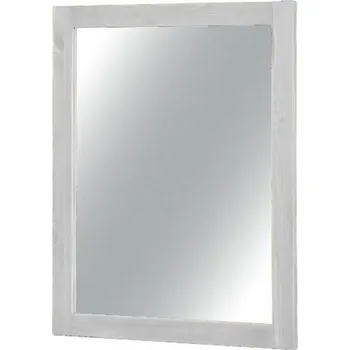 police Rustikální zrcadlo WHITE HOME COS02 Barevné provedení: Bílá patina K03 - bílá patina K03