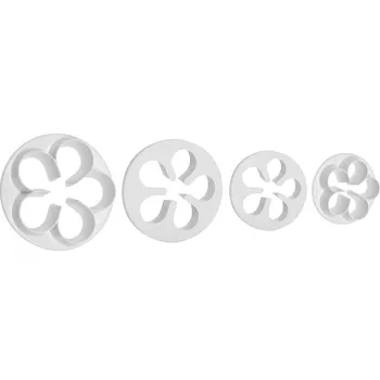 Vykrajovátko PME FP510 sada vykrajovačů růže 4 ks