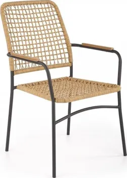 Jídelní židle Halmar K457 přírodní/černá