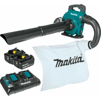 Makita DUB363PT2V akumulátorový fukár 18V 2x5,0Ah akumulátor