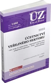 ÚZ 1468: Účetnictví veřejného sektoru 2022 - Nakladatelství Sagit (2022, brožovaná)