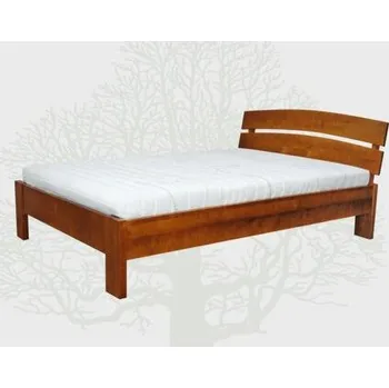 Ložnicová sestava Manželská postel KLARA - olše rozměr 160x200 povrchová úprava - wiór olše Tmavá olše