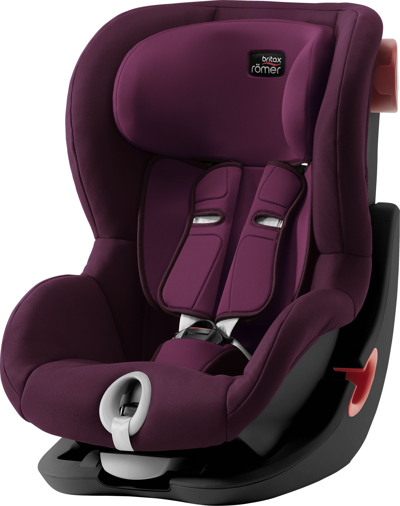 foto Autosedačka Britax Römer King II Black 2022 Burgundy Red