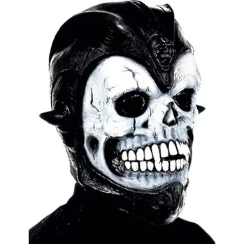 Karnevalová maska Maska mrtvý bojovník v přilbě