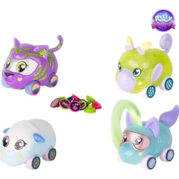 autíčko TOMY Ritzy Rollerz Sada 4 autíček s doplňky (8806)