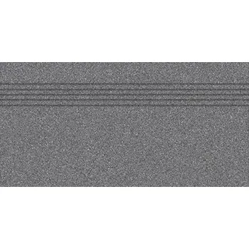 Dlažba RAKO Taurus Granit schodovka 30 x 60 cm antracitově šedá
