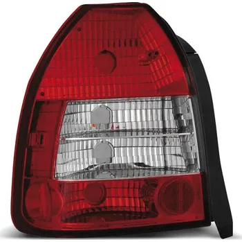 Zadní světlomet TUNING-TEC Zadní světla Honda Civic 3T 96-00 - krystal/červené