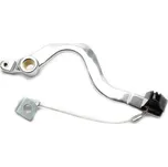 Brzdový pedál MOTION STUFF 83P-0861002 silver body, black steel fixed tip Steel Fixed Tip