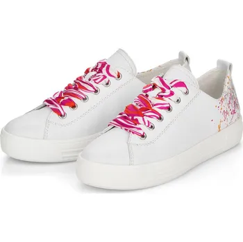 Dámské tenisky Dámské kožené tenisky D0900-82 Remonte bílé Barva: weiss kombi, Velikost: 42