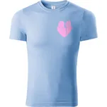 Horsezone.cz Dětské Tričko Hobby Horse - logo malé Barva: Světle modrá, Velikost: 134