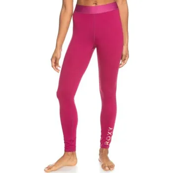 Dámské kalhoty LEGÍNY ROXY GOOD MORNING MIDNIGHT - růžová - L + při osobním odběru 523 Kč