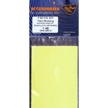 Plastikový model Clear Prop models 1/48 F-82 F/G, E/H Twin Mustang Paint.mask (MSVIT)