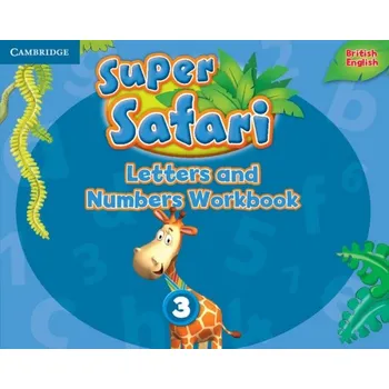 Cizojazyčná kniha Super Safari Letters and Numbers 3 Workbook - Herbert Puchta, Günter Gerngross, Peter Lewis-Jones