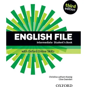 Anglický jazyk English File Intermediate 3rd Edition Student´s Book with Online Skills -