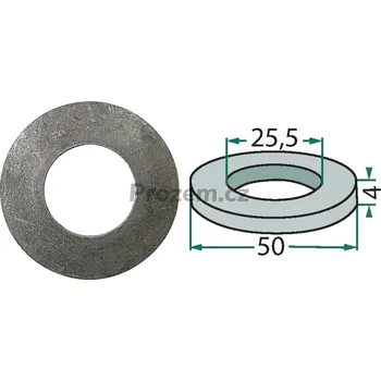 podložka Distanční podložka pro Agrimaster, Maschio, 3000178, 25,5/50 mm