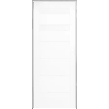 Zárubeň Zárubeň obložková regulovatelná EGO LINE - Bílá B134, levá "70", rozsah B) 95-114 mm