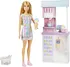 Panenka Barbie HCN46 Prodavačka zmrzliny blondýnka herní set