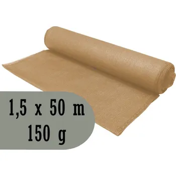 zahradní zástěna Stínící tkanina 1,5 x 50 m, 150 g / m2 - písková