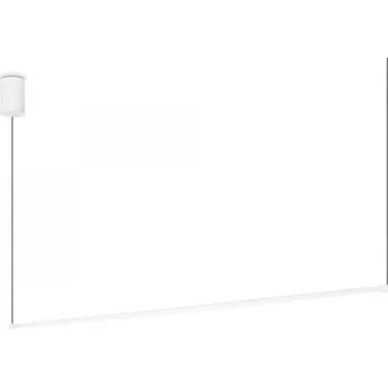 Ideal Lux 285085 LED závěsné stropní svítidlo Essence sp 1x17W | 1600lm | 3000K - bílá + STOLNÍ OTOČNÝ VENTILÁTOR BERGEN - NASTAVITELNÝ, BÍLÝ