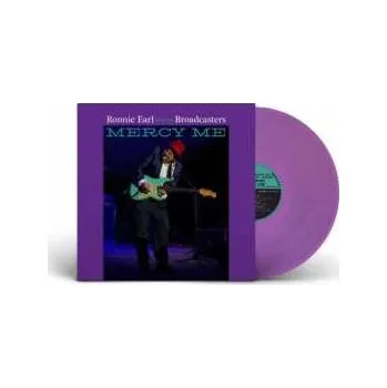 Zahraniční hudba LP Ronnie Earl And The Broadcasters: Mercy Me CLR 2022 180g Download Code Coloured Translucent Purple Vinyl