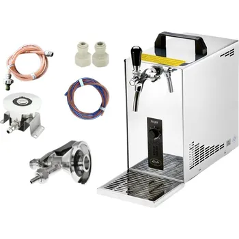 Výčepní technika LINDR.CZ Pygmy 20/k NEW Green Line sestava naražeč plochý + proplachový set