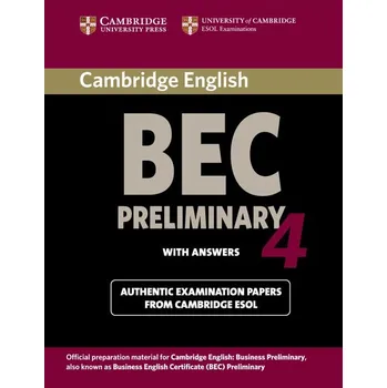 Cizí jazyk Cambridge BEC Preliminary 4 Student´s Book with Answers - Cambridge ESOL
