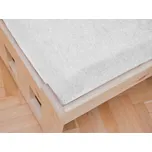 Froté prostěradlo do dětské postýlky bílé 70x140 cm