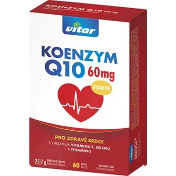 Vitar Koenzym Q10 Forte 60 mg 60 cps.