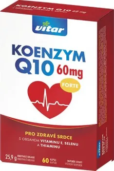 Vitar Koenzym Q10 Forte 60 mg 60 cps.