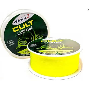 Climax vlasec Cult Carp Line 600 m fluo-žlutá 0,30mm