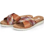 Dámské pantofle D4061-24 Remonte hnědá Barva: braun kombi, Velikost: 39
