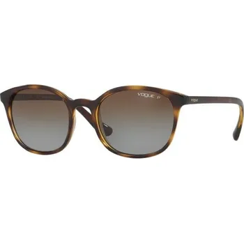 Sluneční brýle Vogue 5051S hnědá lesk, čočka hnědá gradál polarizovaná W656T5