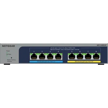 Switch 8-Port Ultra60 PoE++ Multi-Gigabit (2.5G) Eth Plus Switch