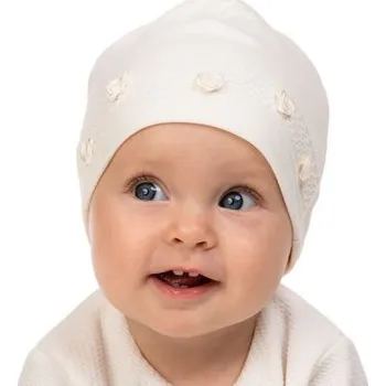 Kojenecká čepice luxusní čepička bavlněná pro miminko Marika Jadzia velikost 38