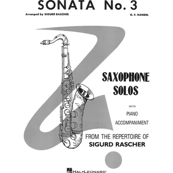 Sonata No. 3 - noty pro saxofon a klavr 993116